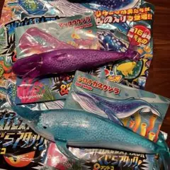 くじらアタック&CO. マッコウクジラ シロナガスクジラ セット 新品のサムネイル