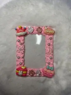 【おまけたくさん】スイーツモチーフ ピンクトレカケース