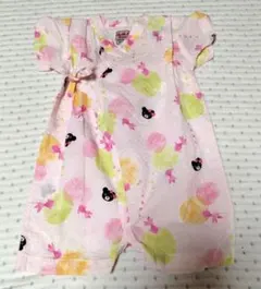 ミキハウス　ダブルビー　甚平　ロンパース　60.70cm