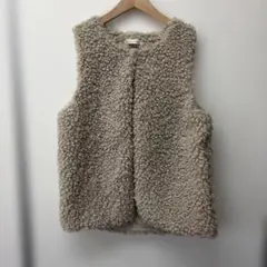 tal.by yumi 陽 しまむら コラボ ボアベスト