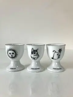 ヒグチユウコ CIRCUS展 エッグスタンド 3個セット GUSTAVE 678のサムネイル