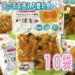 離乳食 そのまま使えるかぼちゃ10袋のサムネイル