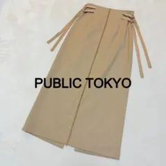 【PUBLIC TOKYO】ダマスクジャガードペンシルタイトスカート F 完売品のサムネイル