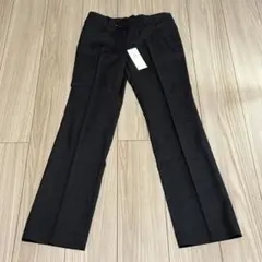 組曲　KUMIKYOKU スラックスパンツ　ブラックストライプ　サイズM