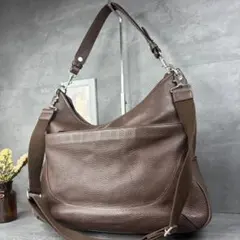 美品】ペッレモルビダ 本革 2way エディターズバッグ ブラウン A4可