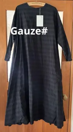 最終値下げ！ Gauze# ガーゼ テントラインワンピース チェック