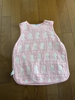 familiar ベビー ガーゼスリーパー 60-90cm ピンク