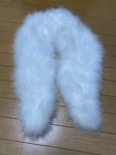 成人式　ファー　ショール　着物用マラボーストール　ファーショール