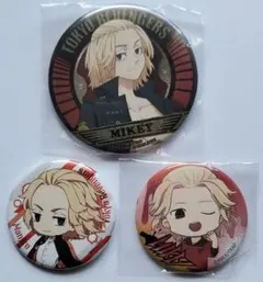東京リベンジャーズ　描き下ろしBIG缶バッジ　とじコレ　描き起こし　佐野万次郎