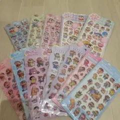 シールまとめ売り!! ぷにぷにおしりシールなど12枚セット