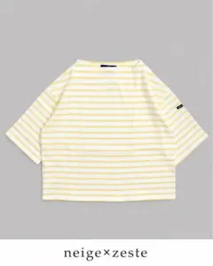SAINT JAMES【新作/新品】ウェッソンルーズ半袖ボートネック Tシャツのサムネイル