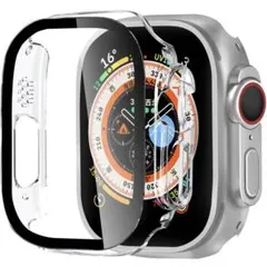 Apple Watch ケース 49mm 一体型 カバー 全面保護 二重構造