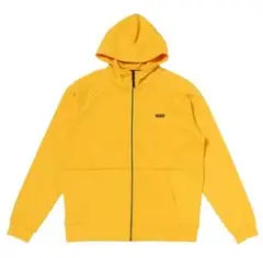 VANS イエロー フルジップ パーカー　　L