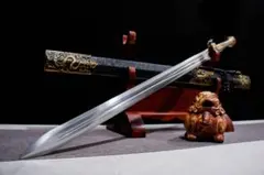 全長：195 cm 模造刀 同田貫 手鍛造打 剣道 中華武術【品名】：天痕 全長：195 cm 模造刀 同田貫 手鍛造打 剣道 中華武術【品名】：天痕