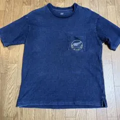 GAP S.F. 69 ポケットTシャツ インディゴ染め Mのサムネイル