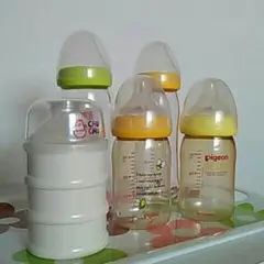 ☆母乳実感と粉ミルク入れ☆