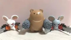 クマとネズミフィギュアセット