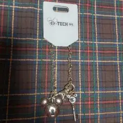 ディズニーストア バッグチャーム カギ ミッキーマウス型 キーチェーン 鍵