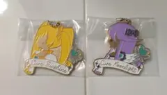プリキュア 一番くじ シルエットメタルチャーム サンシャイン・ムーンライトセット