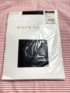 【新品】ラルフローレン　プレーティングタイツM〜L ブラック