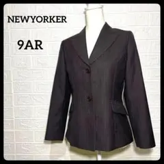 美品　NEWYORKER ニューヨーカー　9AR レディース　スーツ　ジャケット