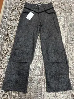 SETUPEXE LEOPARD LACE PANTS チャコール - メルカリ