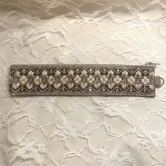 インド刺繍リボン　ペンケース