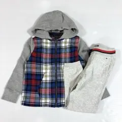 Tommy Hilfiger フード付ジャケットとパンツ 2点まとめ売り　110