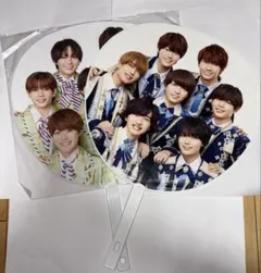なにわ男子 うちわ2点セット