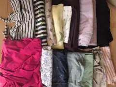 ハギレニット生地 묶음 판매 女の子むけ多め