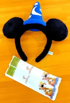 ミッキーマウス 魔法使いカチューシャ おまけ付き