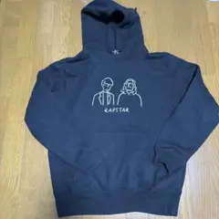 RAPSTAR イラスト付きパーカー M 黒 creepy nuts