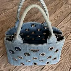 き*ん様 PRADA デニム トートバッグ