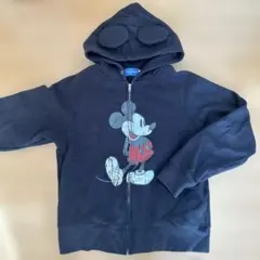 【12/15までセール】東京ディズニーリゾート　ミッキー耳付きパーカー　Sサイズ