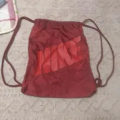 90s~00s Nike ナップザック レッド archive　y2k