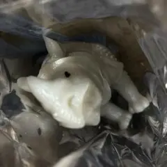 デアゴスティーニ　スーパーアニマル　アンドコ　ジャワサイ　未使用のびーるおもちゃ