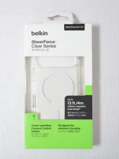 【新品】Apple公認 Belkin iPhone17Pro対応 クリアケース