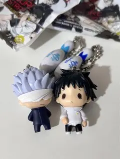 呪術廻戦 キーホルダー 五条悟 乙骨憂太 ラウンドワン