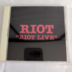 RIOT "RIOT LIVE" CD