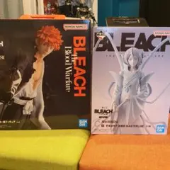 一番くじ　ブリーチ　黒崎一護　朽木ルキア　フィギュア