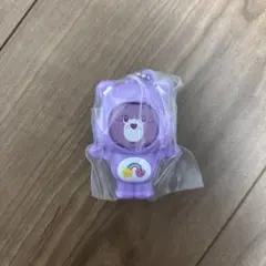 ケアベア フォトフレームマスコット 紫