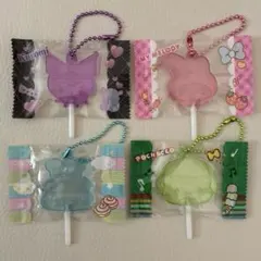 BANDAI サンリオ　キャンディチャームズグミ　4個セット