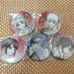 銀魂展　はたちのつどい　コレクション缶バッチ　まとめ売りセット　(夜兎メイン)