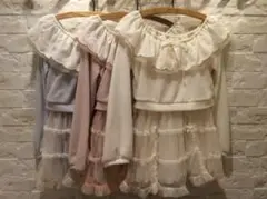 LIZLISA♡ シャギー×トリコットトップス ♡チュニックトップス♡ニット