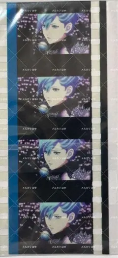 タブナイ　コマフィルム　5枚セット 劇場版 うたプリ タブナイ 入場者特典 11週目 コマフィルム 第1弾 藍