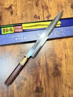 堺打刃物 フグ引 白鋼 包丁 尺一寸 水牛八角柄 - メルカリ