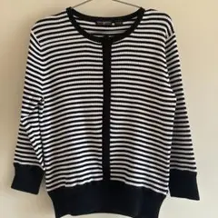 ポロジーンズ ラルフローレン 7分袖 コットンニット カーディガン　L