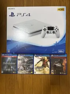 PlayStation4 CUH-2100A B02 ソフト4本