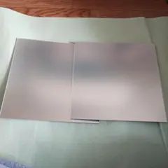 アクリル製直角浴室鏡 20×20センチ 2枚セット 未使用品のサムネイル