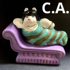 Clay Art社製のエジプトの女王クレオパトラをモチーフ 調味料入れ